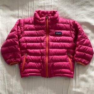 Patagonia Pink Puffer Jacket
